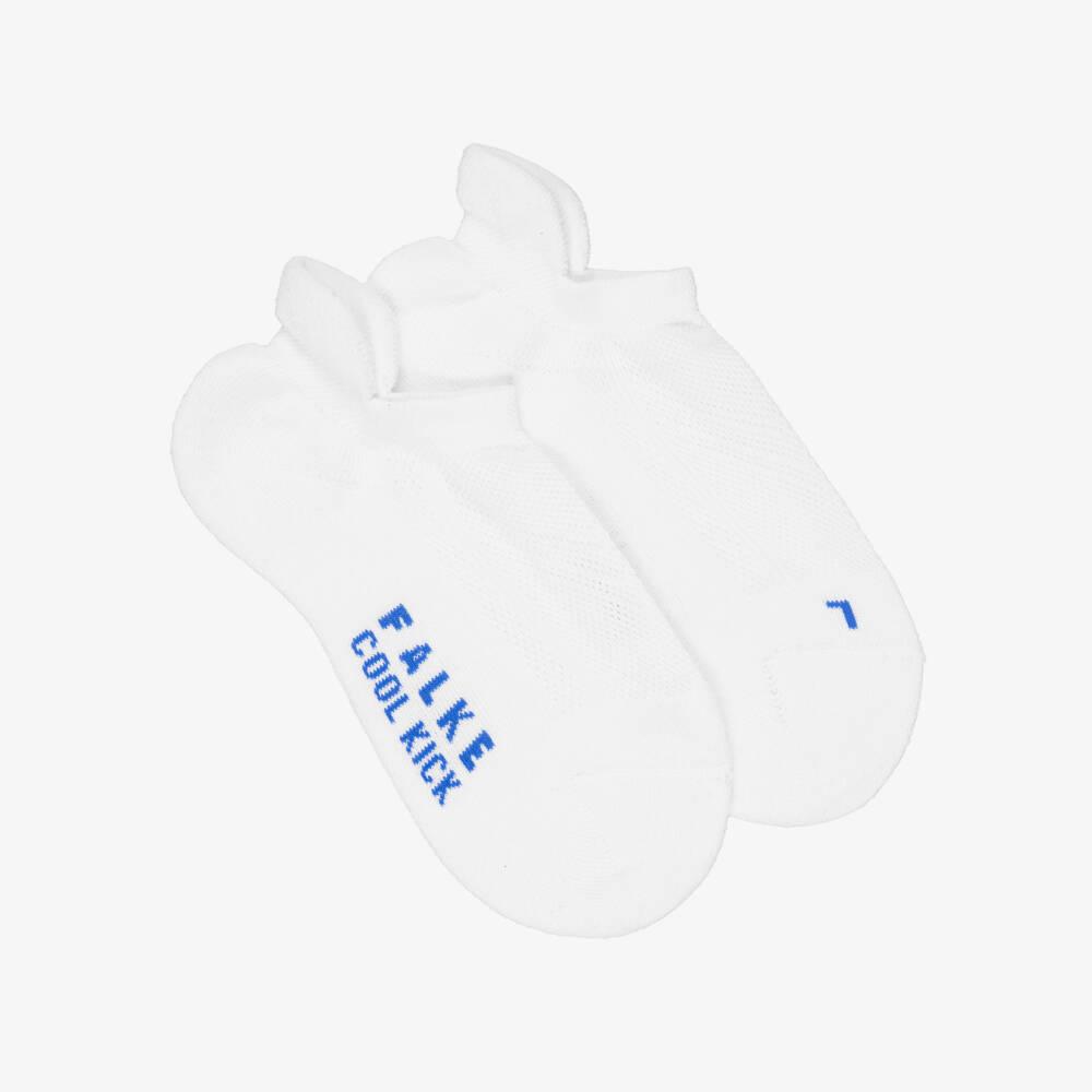 Falke-White Trainer Socks | Childrensalon