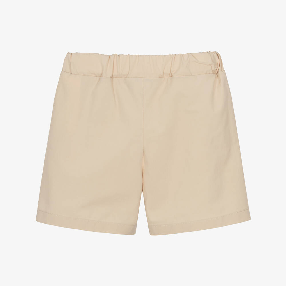 Fendi-شورت قطن لون بيج للمواليد | Childrensalon