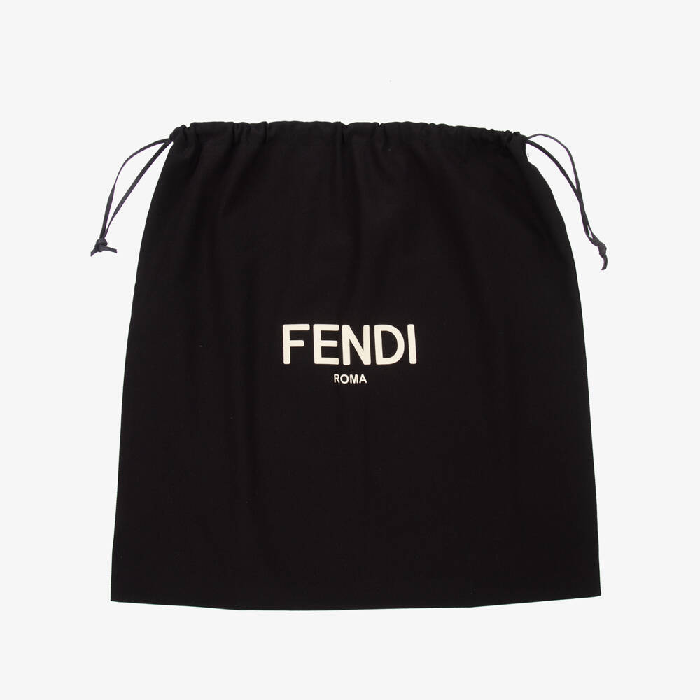 Fendi-حقيبة تغيير الحفاضات لون أسود (40 سم) | Childrensalon
