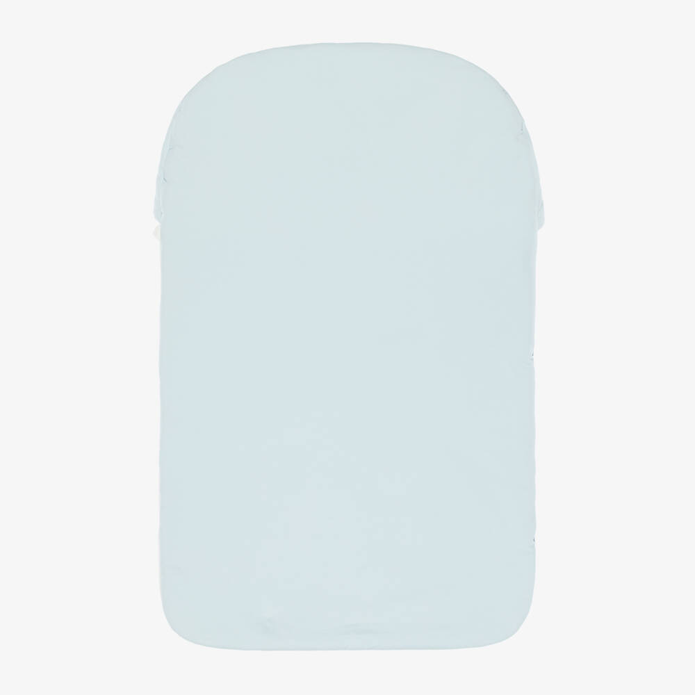 Fendi-Blue & White Cotton Jersey Fendi Bear Nest (78cm) | Childrensalon