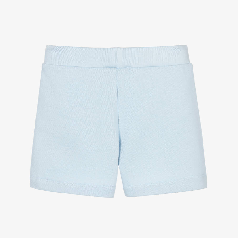 Fendi-Шорты голубые из хлопкового трикотажа FF для мальчиков | Childrensalon