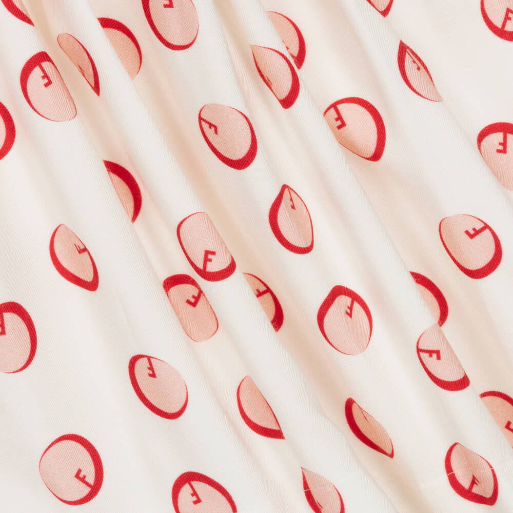 Fendi-فستان لون عاجي | Childrensalon