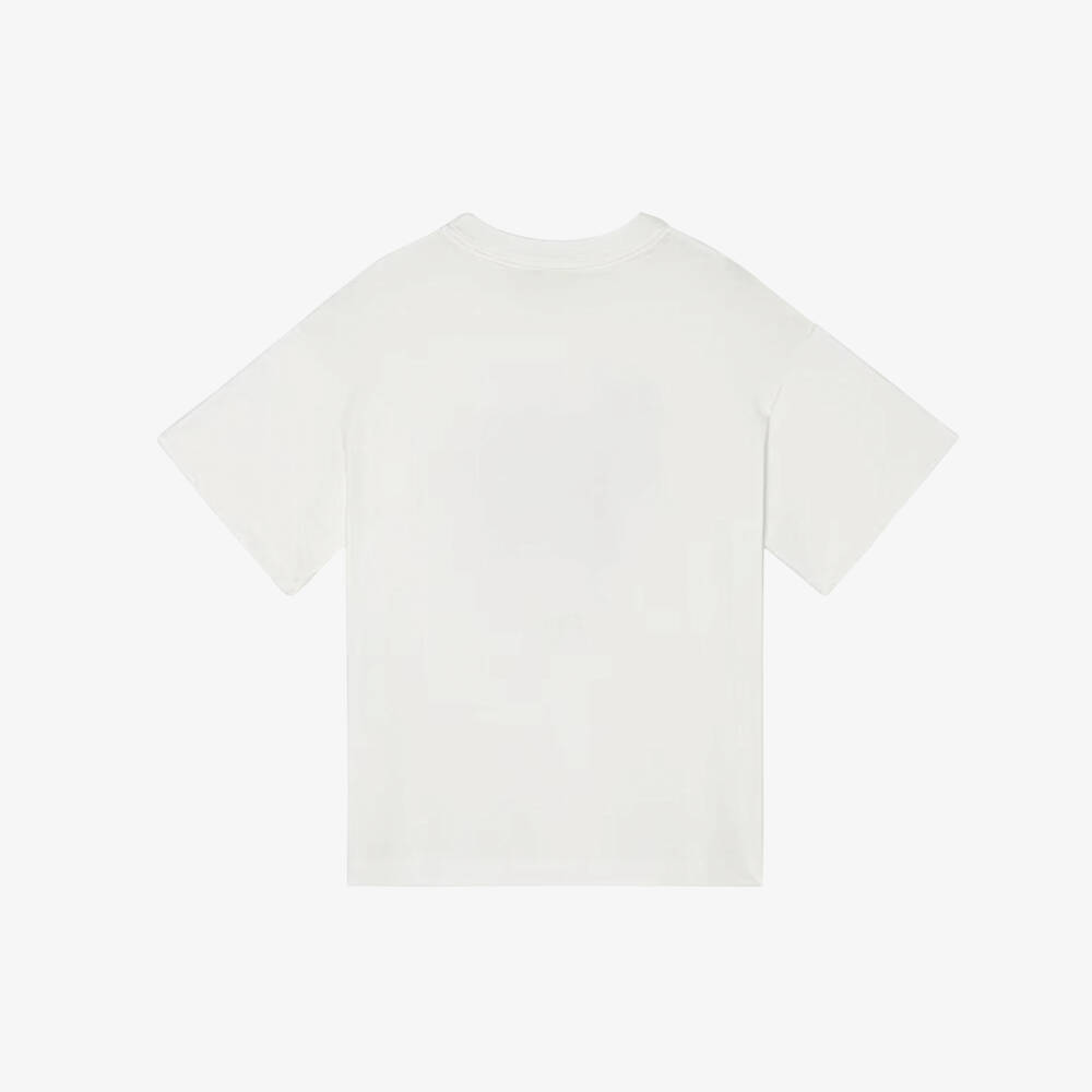 Fendi-Футболка белая из хлопка с лошадьми для девочек | Childrensalon