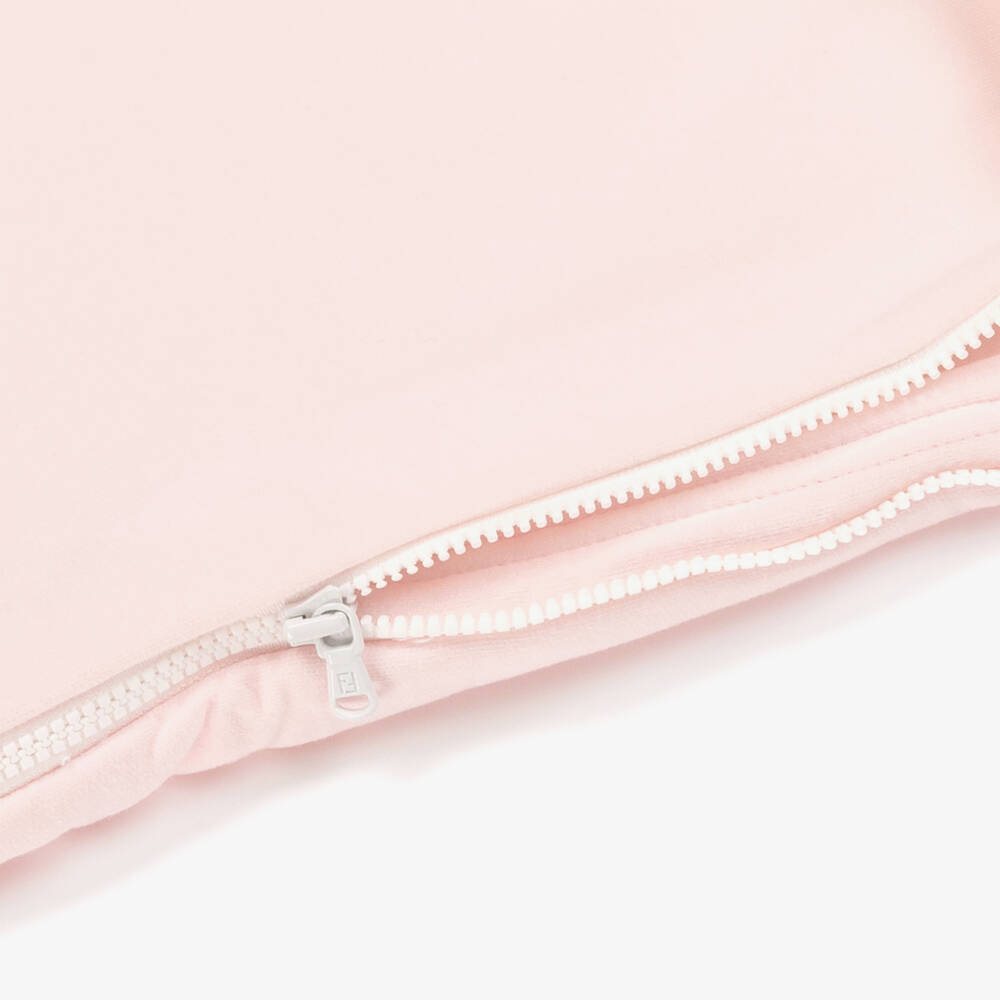 Fendi-Pink Cotton Baby Nest (74cm) | Childrensalon