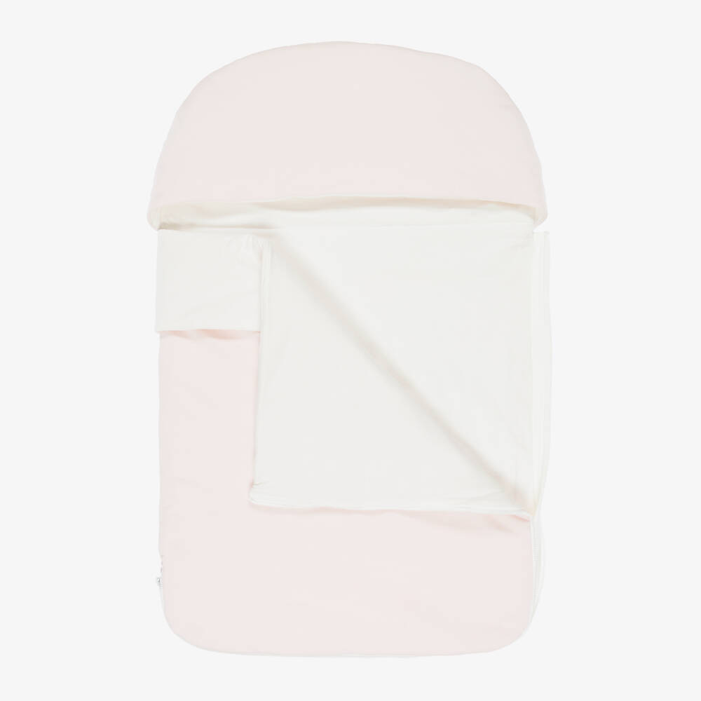 Fendi-Pink Cotton Jersey Fendi Bear Nest (78cm) | Childrensalon