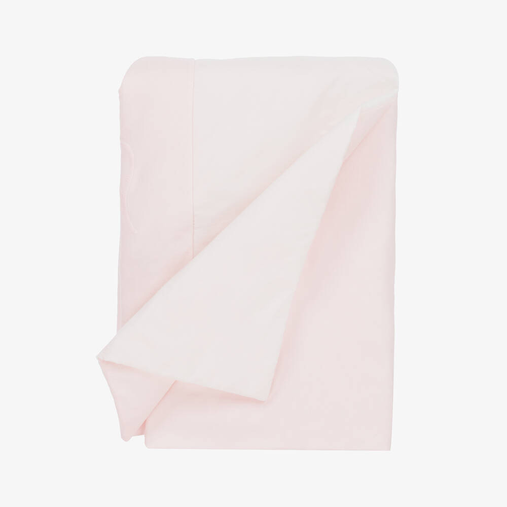 Fendi-Pink Padded Cotton Blanket (83cm) | Childrensalon