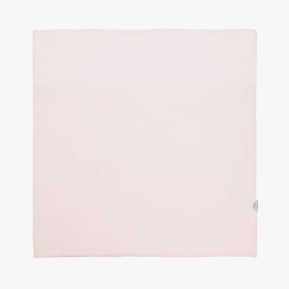 Fendi-Pink Padded Cotton Blanket (83cm) | Childrensalon
