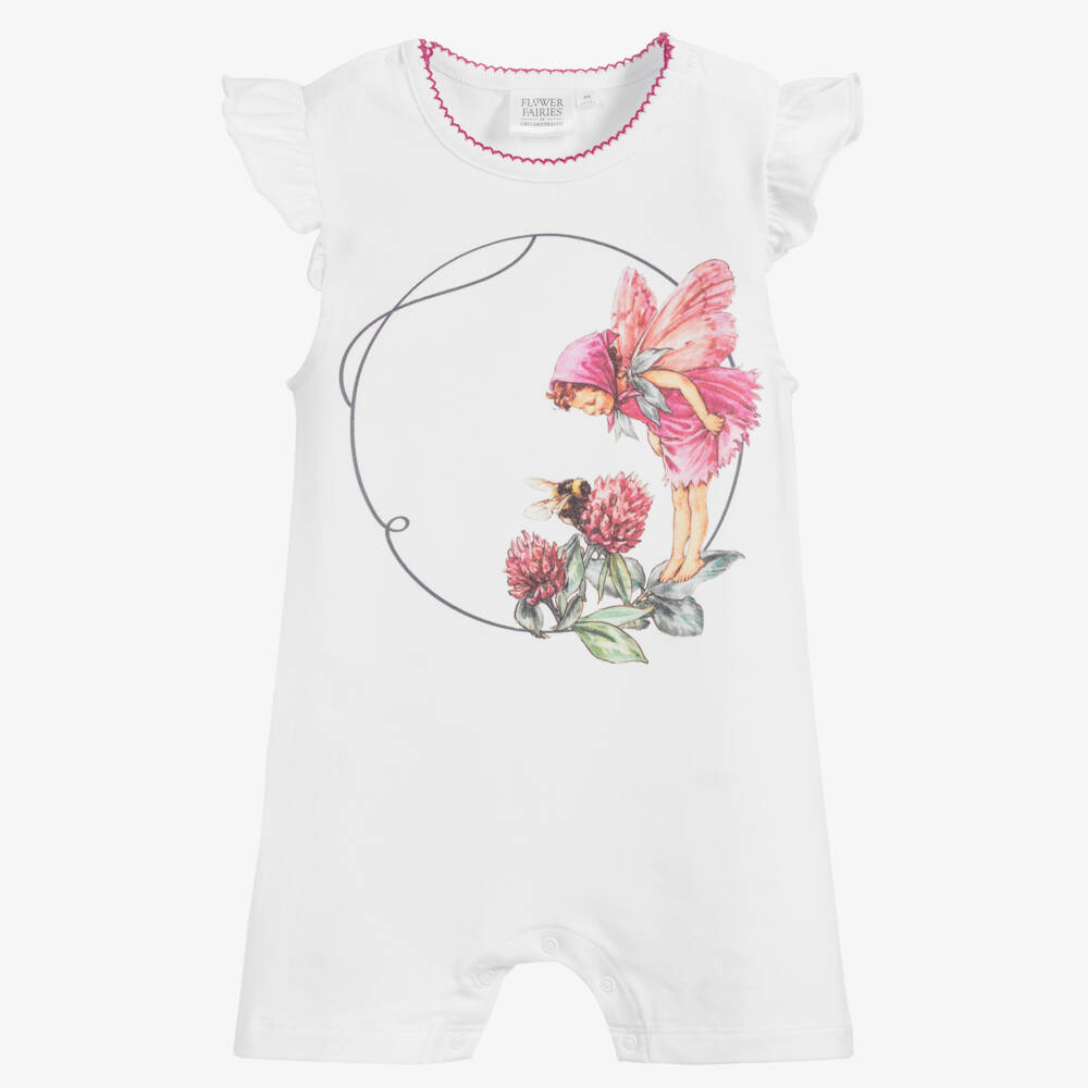 Flower Fairies™ by Childrensalon-Baby Girls Cotton Shortie | Childrensalon