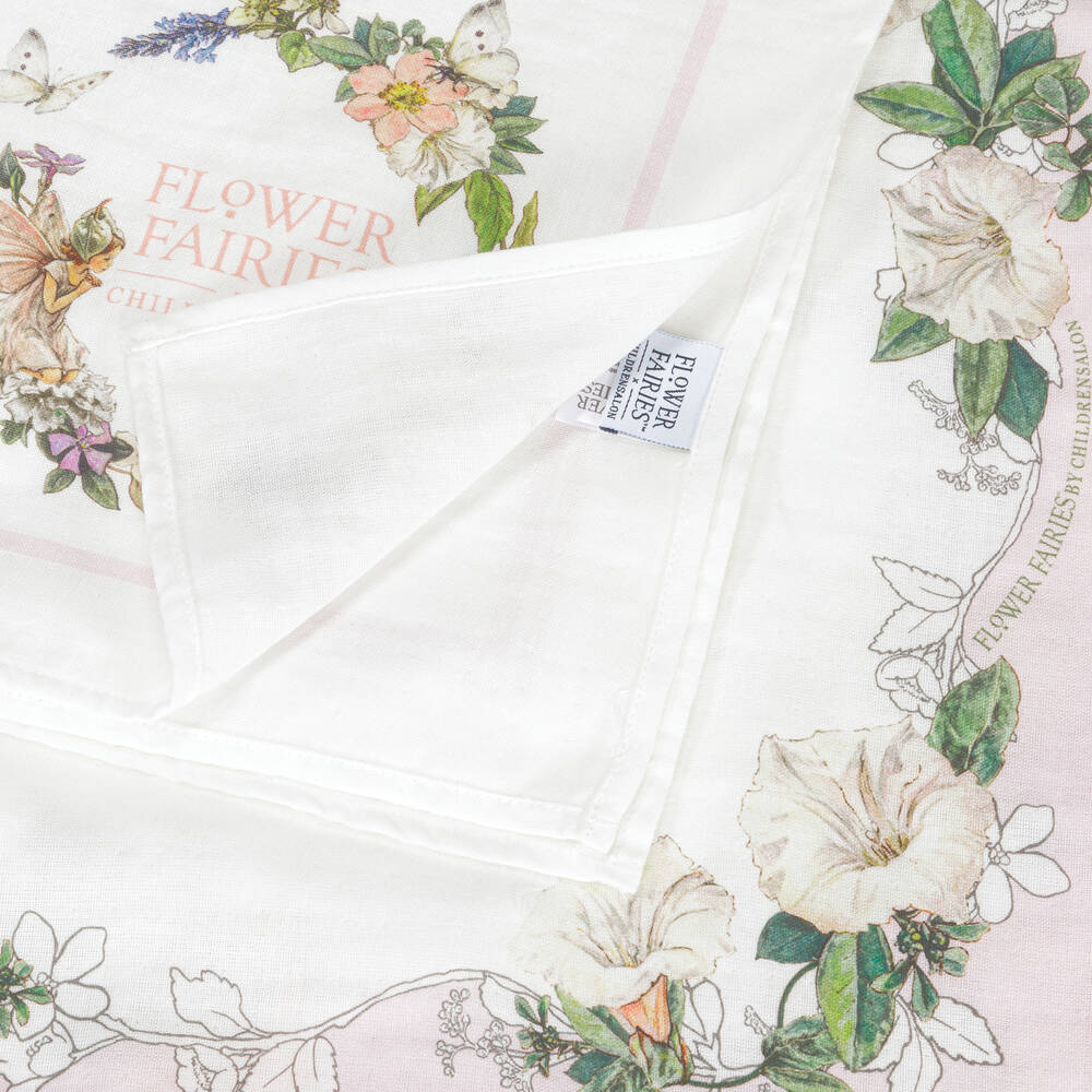 Flower Fairies™ by Childrensalon-Baby Girls Pink Cotton Muslins (2 Pack)   | Childrensalon