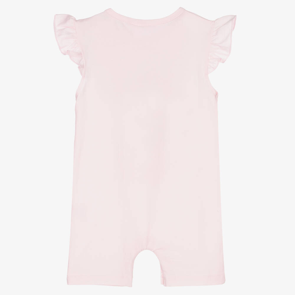 Flower Fairies™ by Childrensalon-Baby Girls Pink Cotton Shortie | Childrensalon