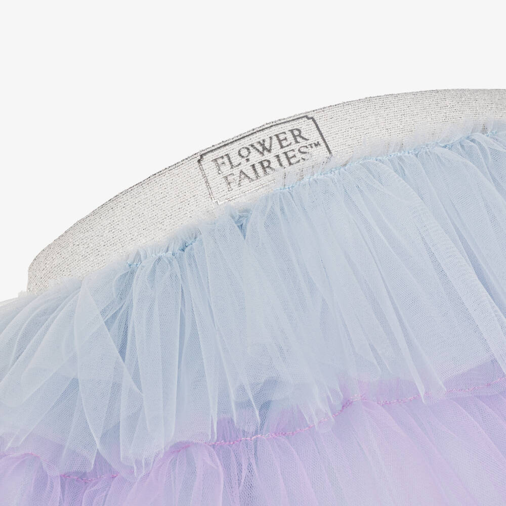 Flower Fairies™ by Childrensalon-Girls Blue Tulle Tutu Skirt | Childrensalon