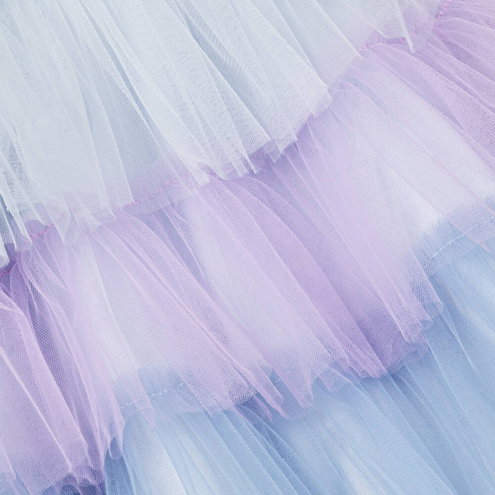 Flower Fairies™ by Childrensalon-Girls Blue Tulle Tutu Skirt | Childrensalon
