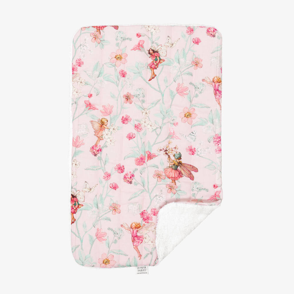 Flower Fairies™ by Childrensalon-Girls Pink Flower Fairies Babysuit & Changing Bag Set | Childrensalon