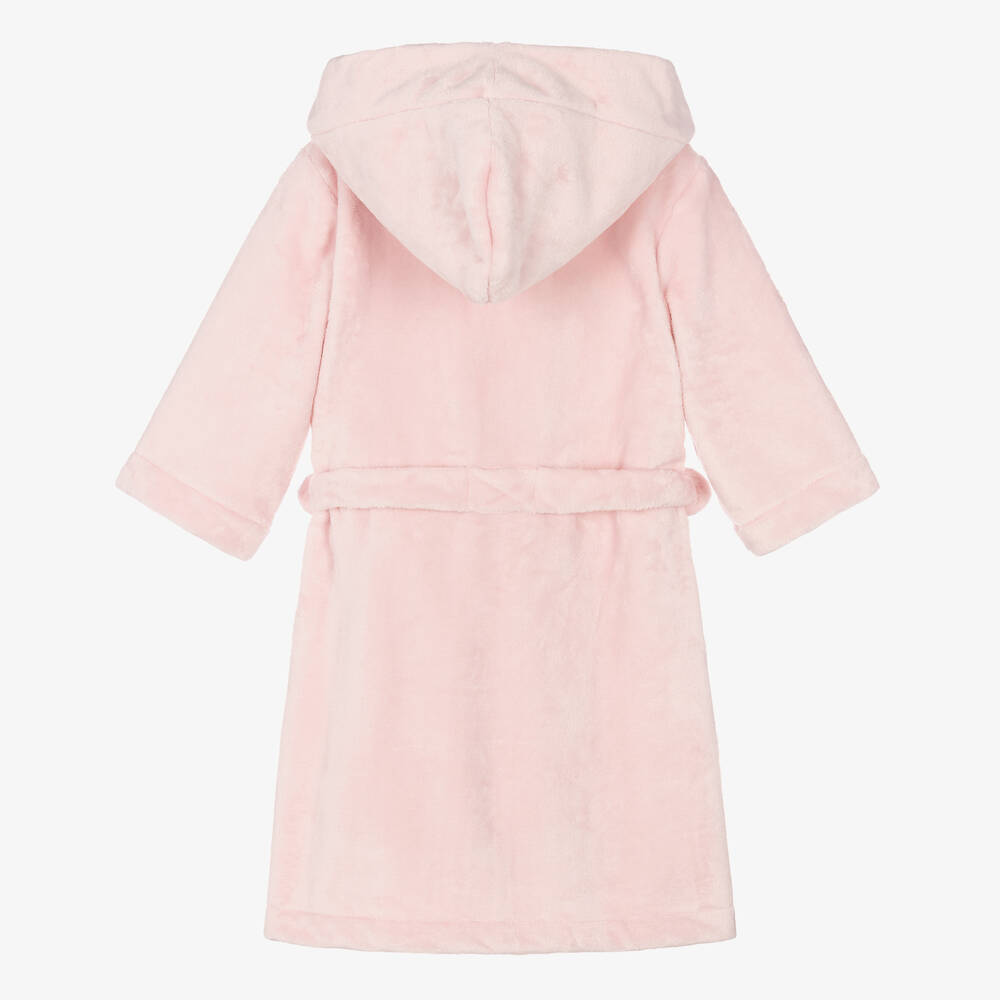 Flower Fairies™ by Childrensalon-Girls Pink Plush Fleece Dressing Gown | Childrensalon