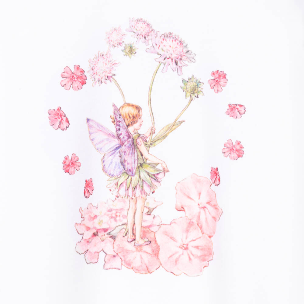 Flower Fairies™ by Childrensalon-Girls White Jersey Nightdress | Childrensalon
