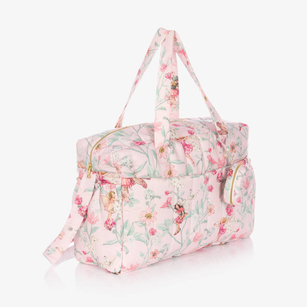 Flower Fairies™ by Childrensalon-Pink Flower Fairies Changing Bag (41cm) | Childrensalon