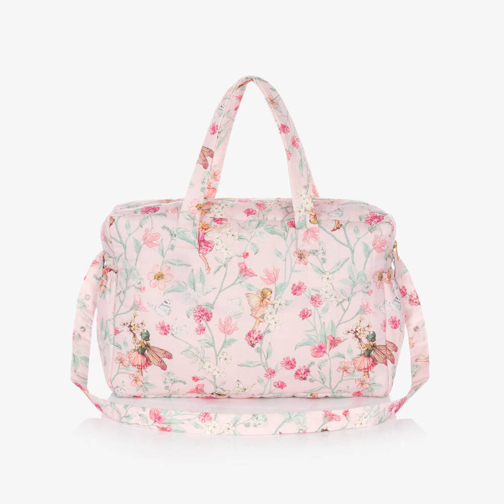 Flower Fairies™ by Childrensalon-Pink Flower Fairies Changing Bag (41cm) | Childrensalon