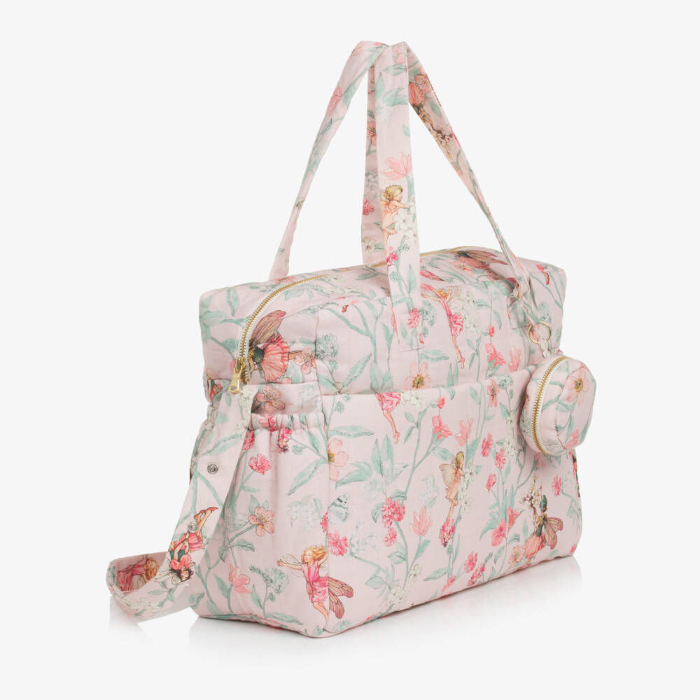 Flower Fairies™ by Childrensalon-Pink Flower Fairies Changing Bag (41cm) | Childrensalon