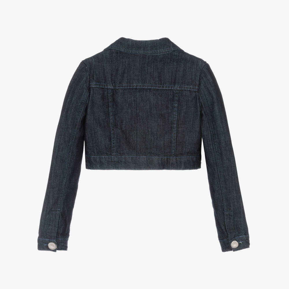 Fun & Fun-Girls Blue Denim Jacket | Childrensalon