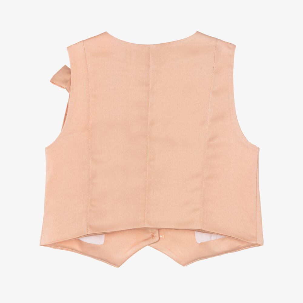 Fun & Fun-فيست ساتان لون زهري خوخي للبنات | Childrensalon