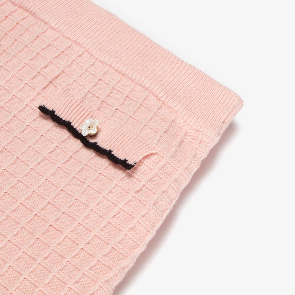 Fun & Fun-Girls Pink Textured Knit Skirt | Childrensalon