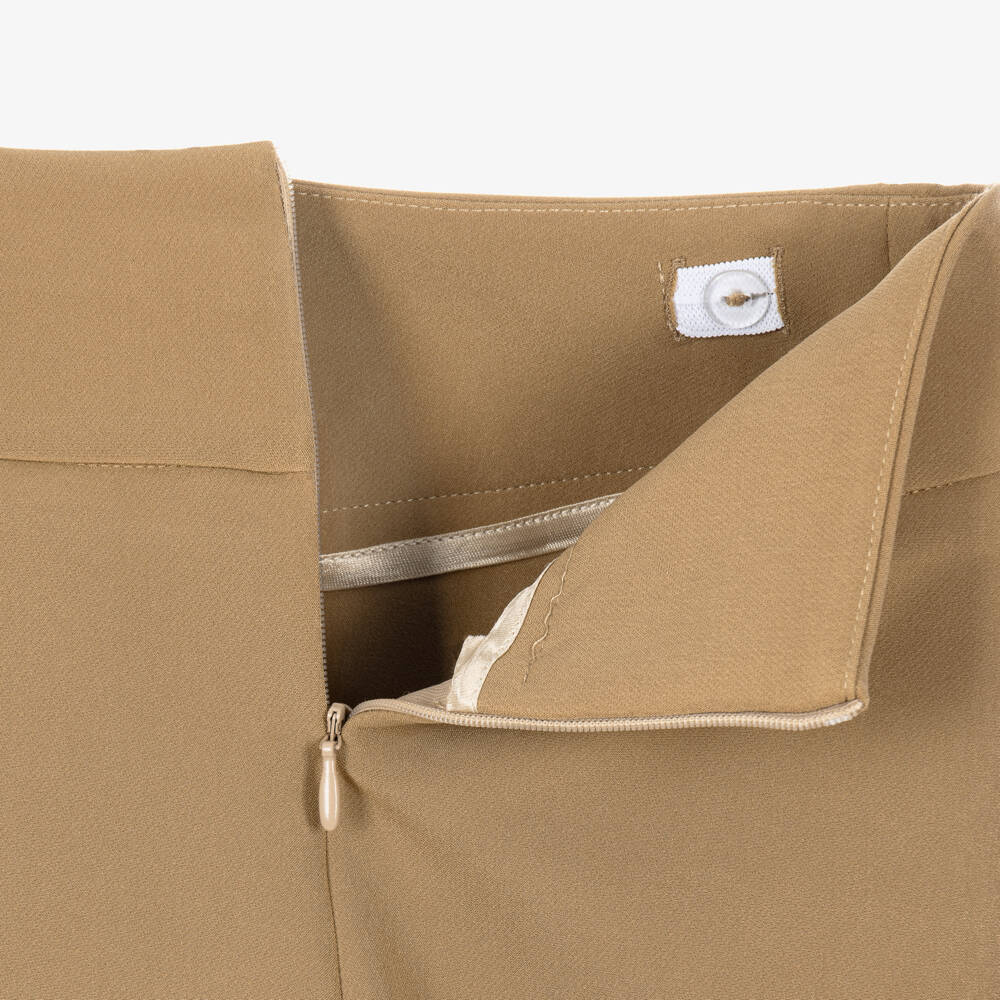 Fun & Fun-Girls Sand Beige Skort | Childrensalon