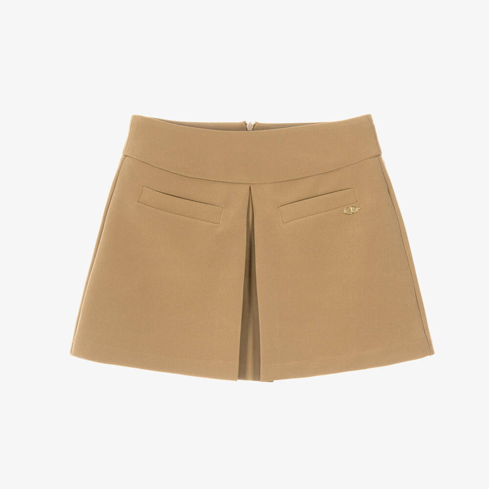 Fun & Fun-Girls Sand Beige Skort | Childrensalon