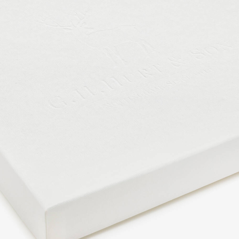 G.H.Hurt & Son-Pink Pure Cashmere Baby Shawl (122cm) | Childrensalon