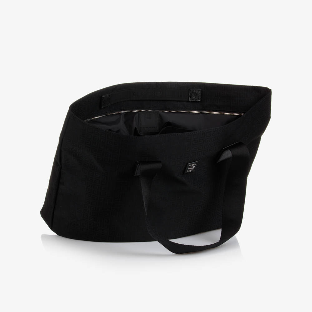 Givenchy-Black 4G Monogram Baby Changing Bag (54cm) | Childrensalon