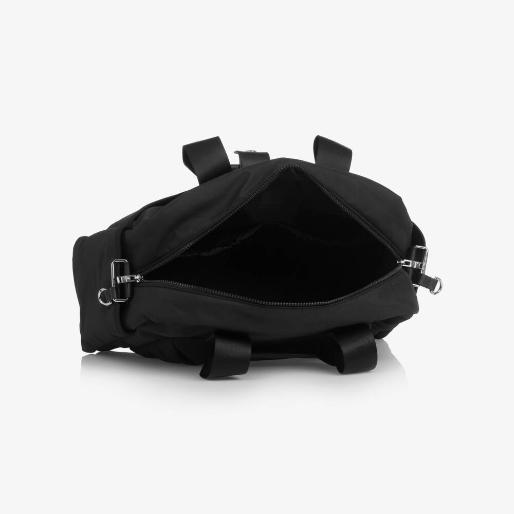 Givenchy-Black Logo Baby Changing Bag (40cm) | Childrensalon