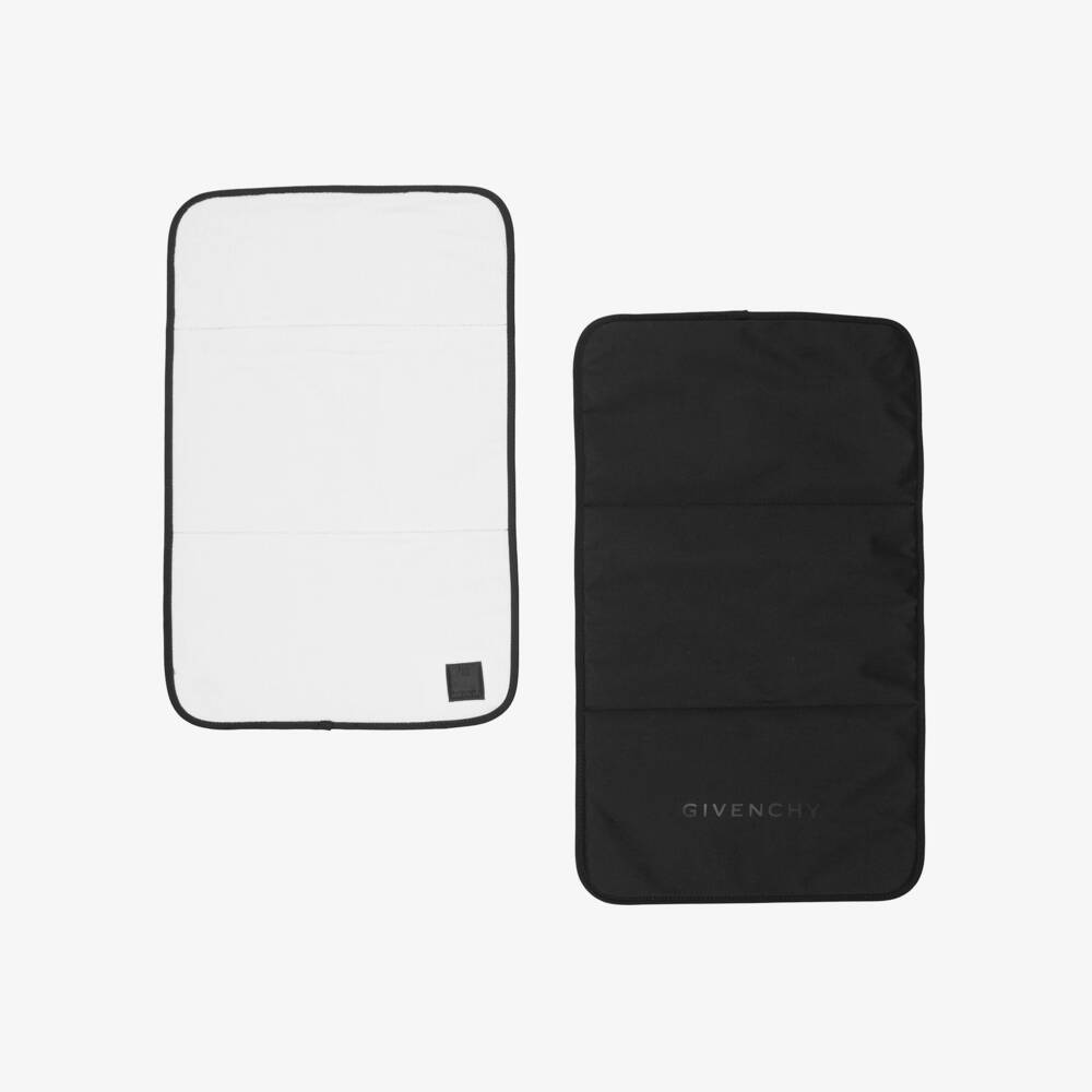 Givenchy-Black Logo Baby Changing Bag (40cm) | Childrensalon