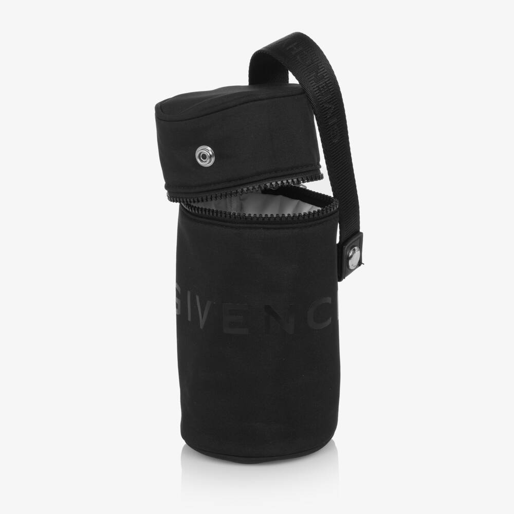 Givenchy-Black Logo Baby Changing Bag (40cm) | Childrensalon