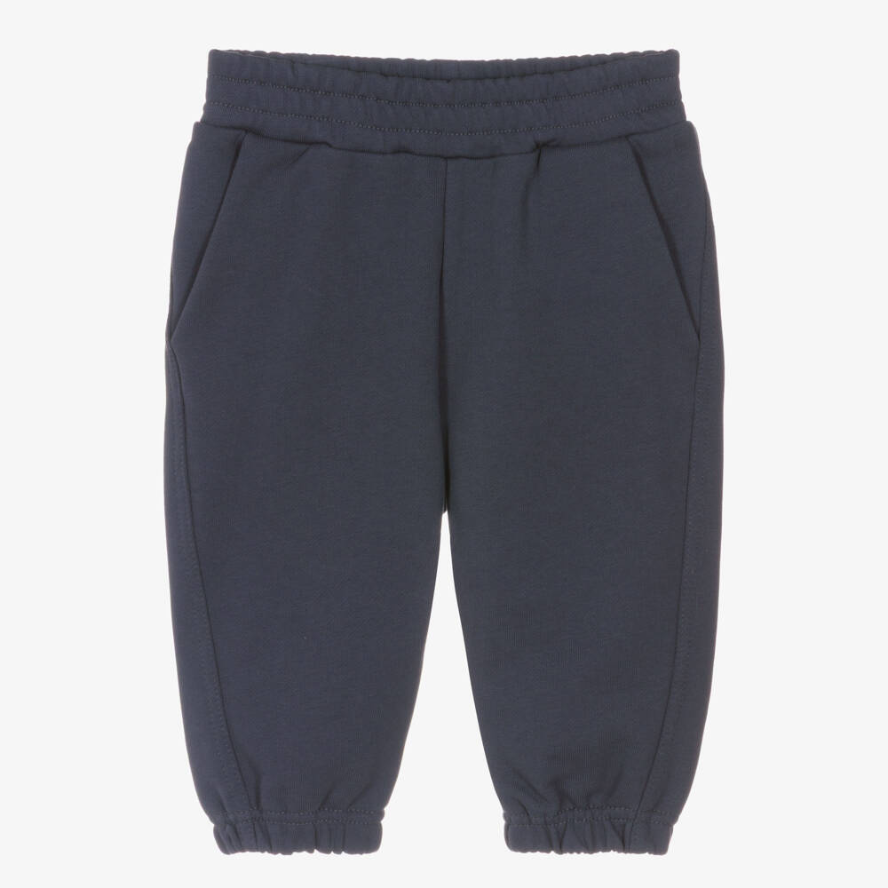Givenchy-Boys Dark Grey Cotton Givenchy Stamp Joggers | Childrensalon