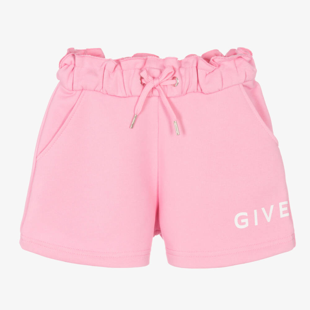 Givenchy White & Pink Cotton Shorts Gift Set