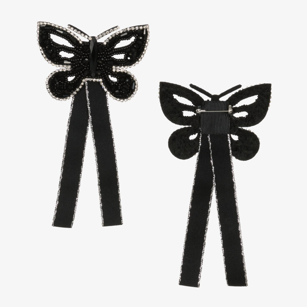 Graci-فستان مزين بترتر لون فضي وأزرق | Childrensalon