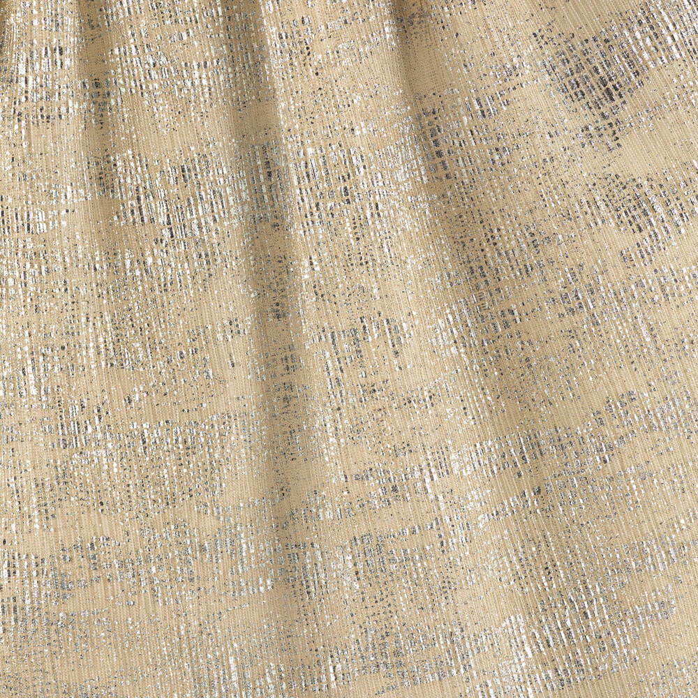 Graci-Girls Glittery Gold & Silver Dress with Beaded Collar | Childrensalon