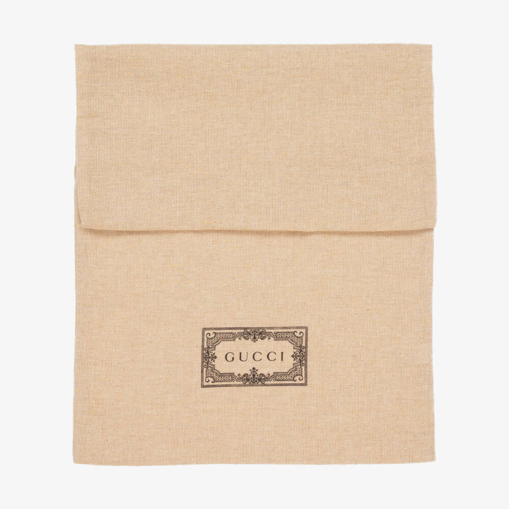 Gucci-Boys White High-Top Trainers | Childrensalon