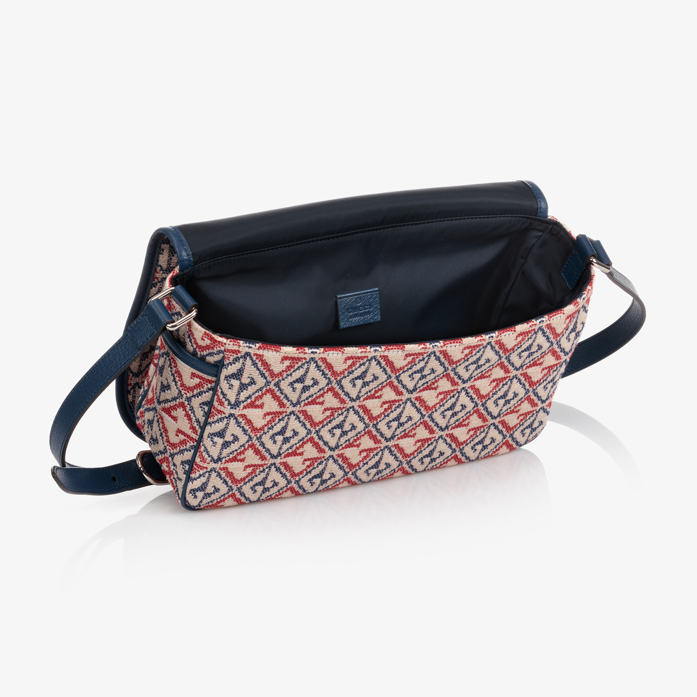 Gucci-Синяя сумка через плечо для девочек (30см) | Childrensalon