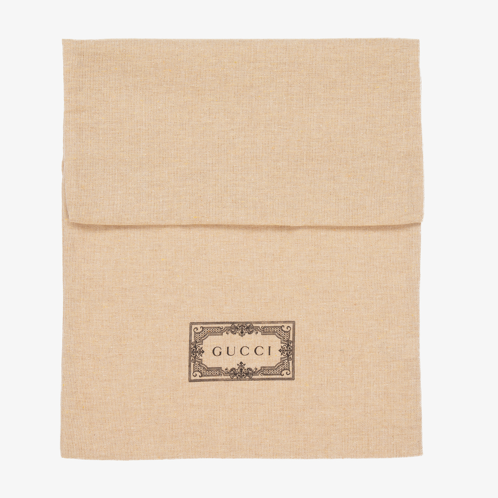 Gucci-Ivory & Orange Handbag (27cm) | Childrensalon