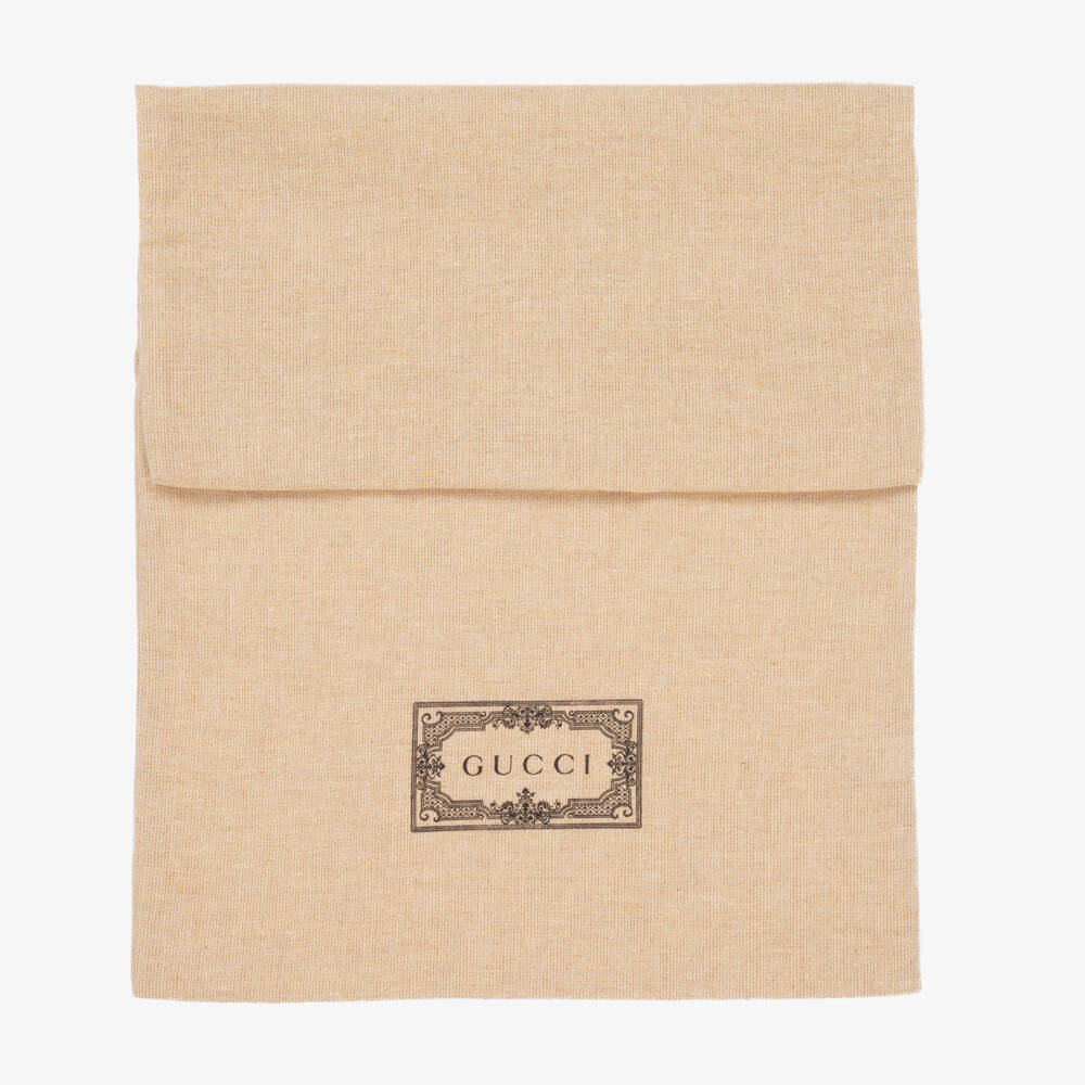 Gucci-حذاء رياضي جلد لون كحلي | Childrensalon