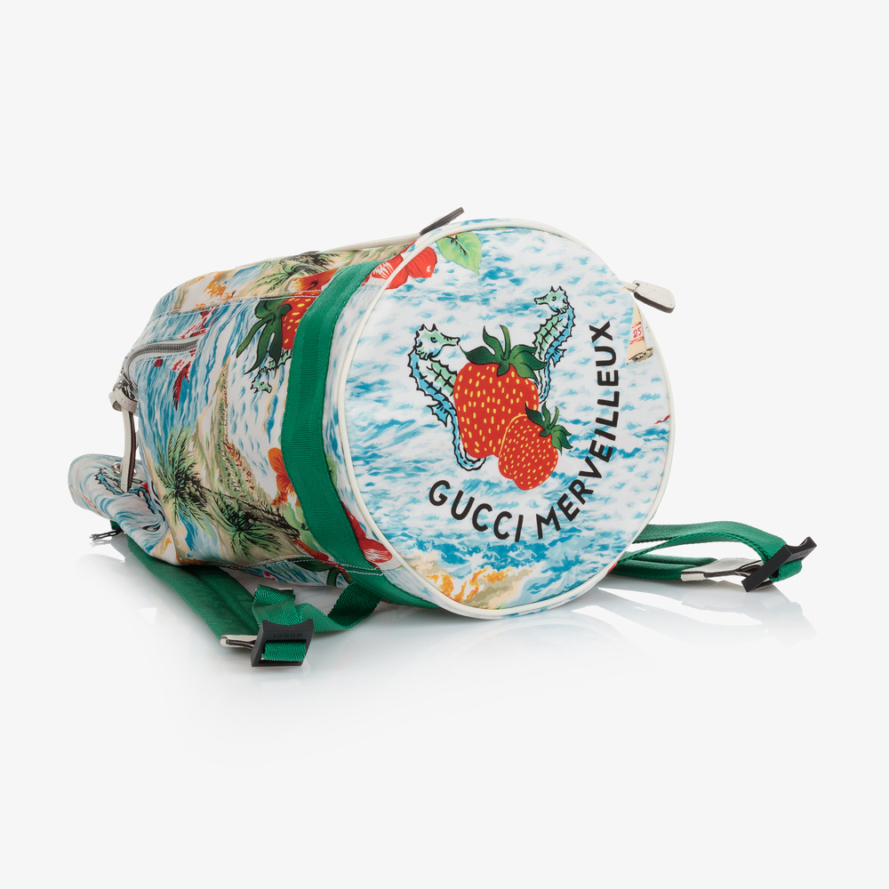 Gucci-Strawberry Backpack (34cm) | Childrensalon
