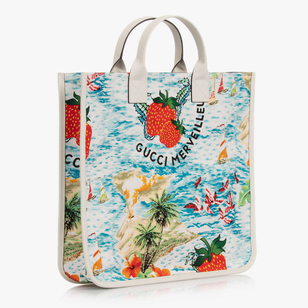 Gucci-Сумка-тоут с клубникой (34см) | Childrensalon