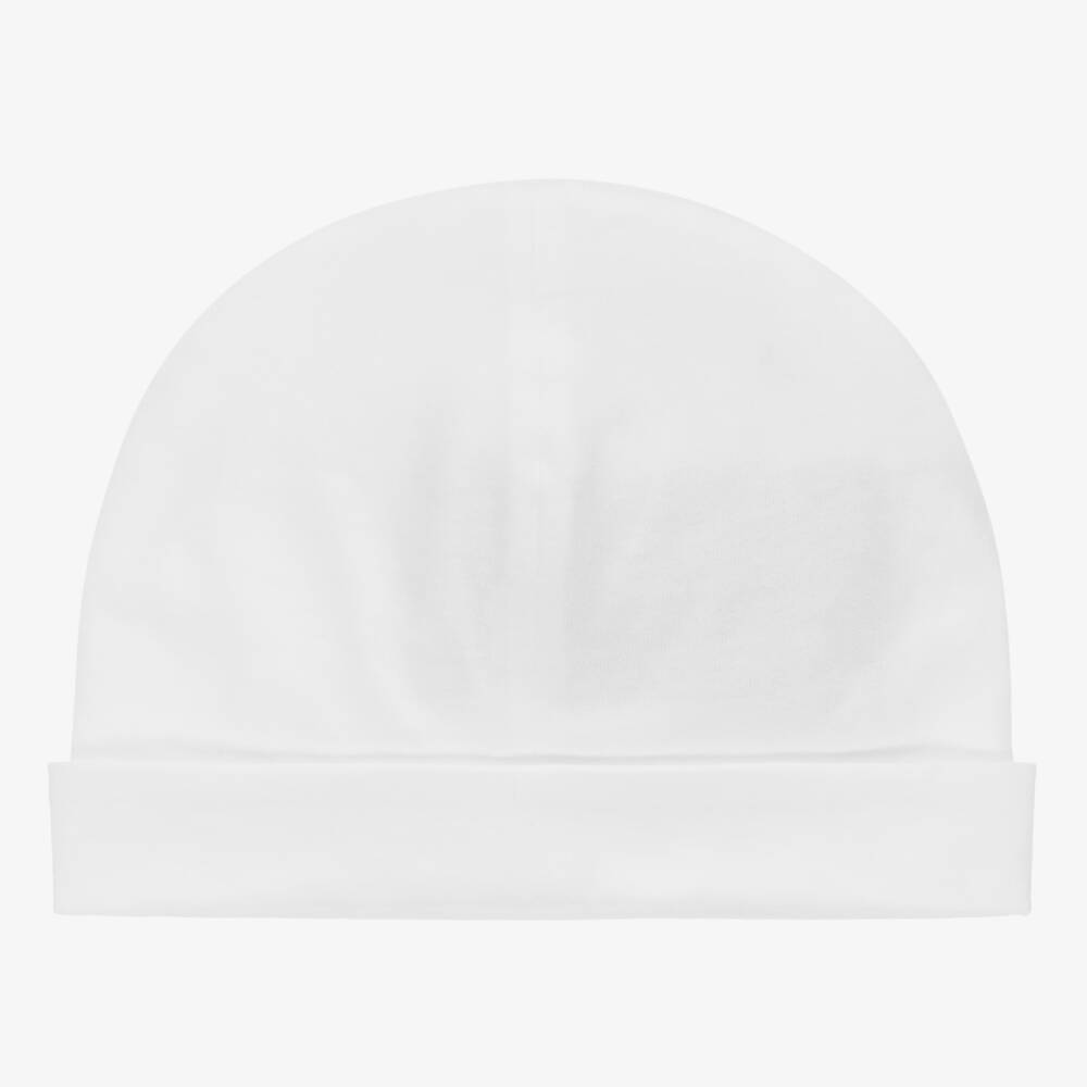 Gucci-Белая хлопковая шапочка для малышей | Childrensalon