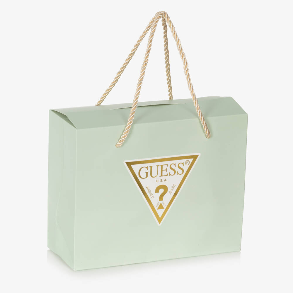 Guess-Baby Boys Ivory Linen Blend Dungaree Shorts Set | Childrensalon