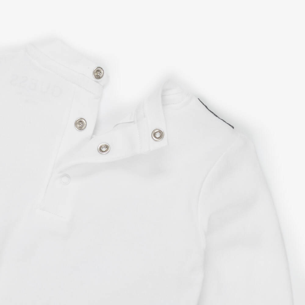 Guess-Baby Boys Navy Blue Suit Look Jersey Trouser Set | Childrensalon