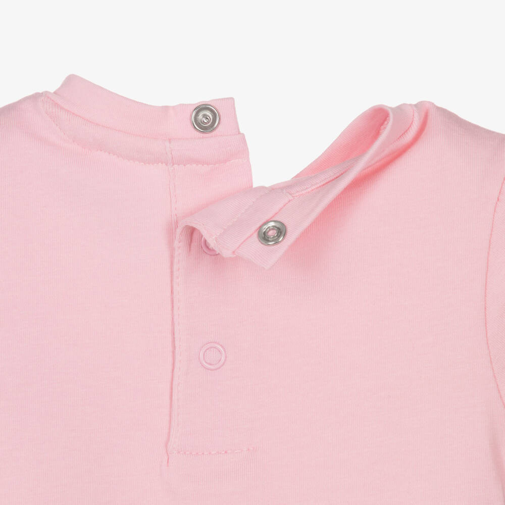 Guess-Baby Girls Pink Strawberry Print Shorts Set | Childrensalon