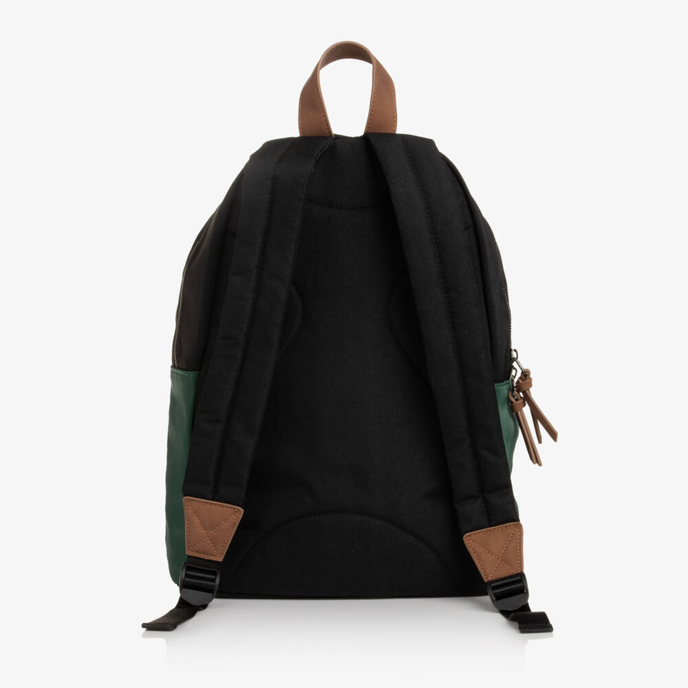 Guess-Boys Black Varsity-Style Backpack (40cm) | Childrensalon