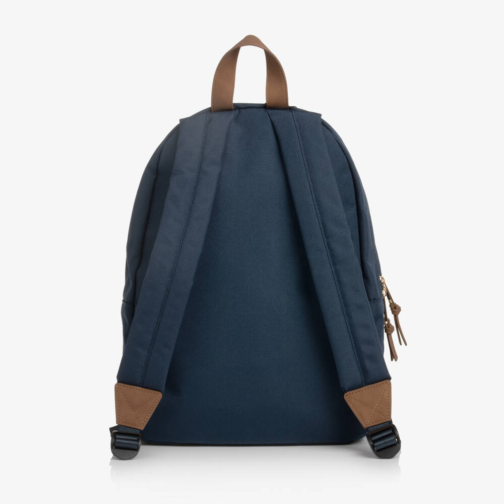 Guess-Boys Dark Blue Backpack with Varsity Bear (40cm) | Childrensalon