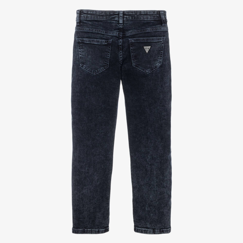 Guess-Boys Dark Blue Slim Fit Jeans | Childrensalon