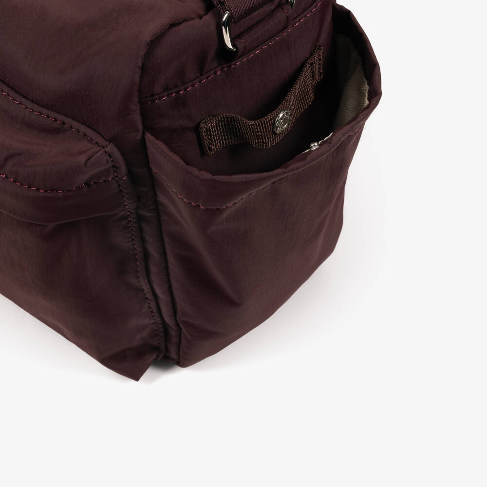 Guess-Burgundy Red Changing Bag (35cm) | Childrensalon